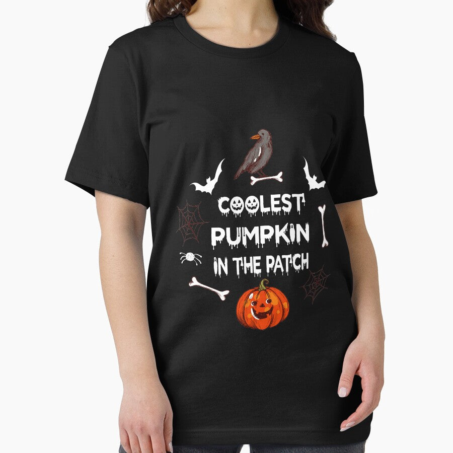 Kids Coolest Pumpkin In The Patch Toddler Boys Halloween Kids T-Shirt by shopping new