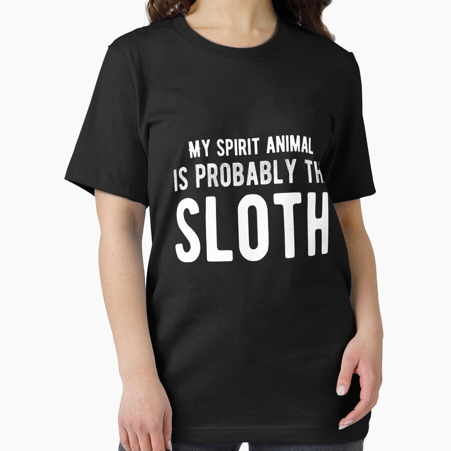 My spirit animal is probably the sloth. Funny Lazy Quote by Quotes ⭐⭐⭐⭐⭐