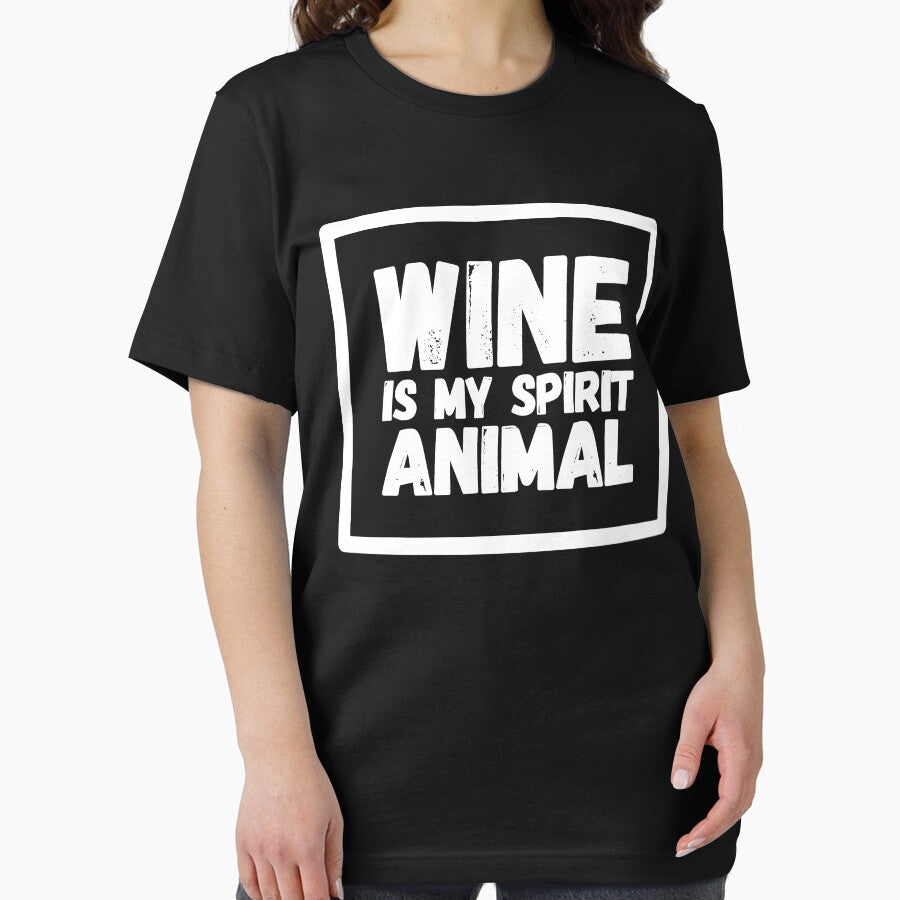 Wine is my spirit animal - wine taster by Captain Mood