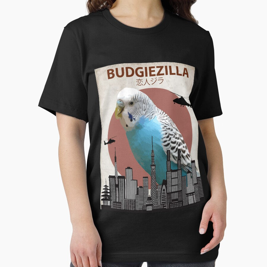 Budgiezilla Budgie Budgerigar Parakeet Giant Parrot Monster by Animalzilla
