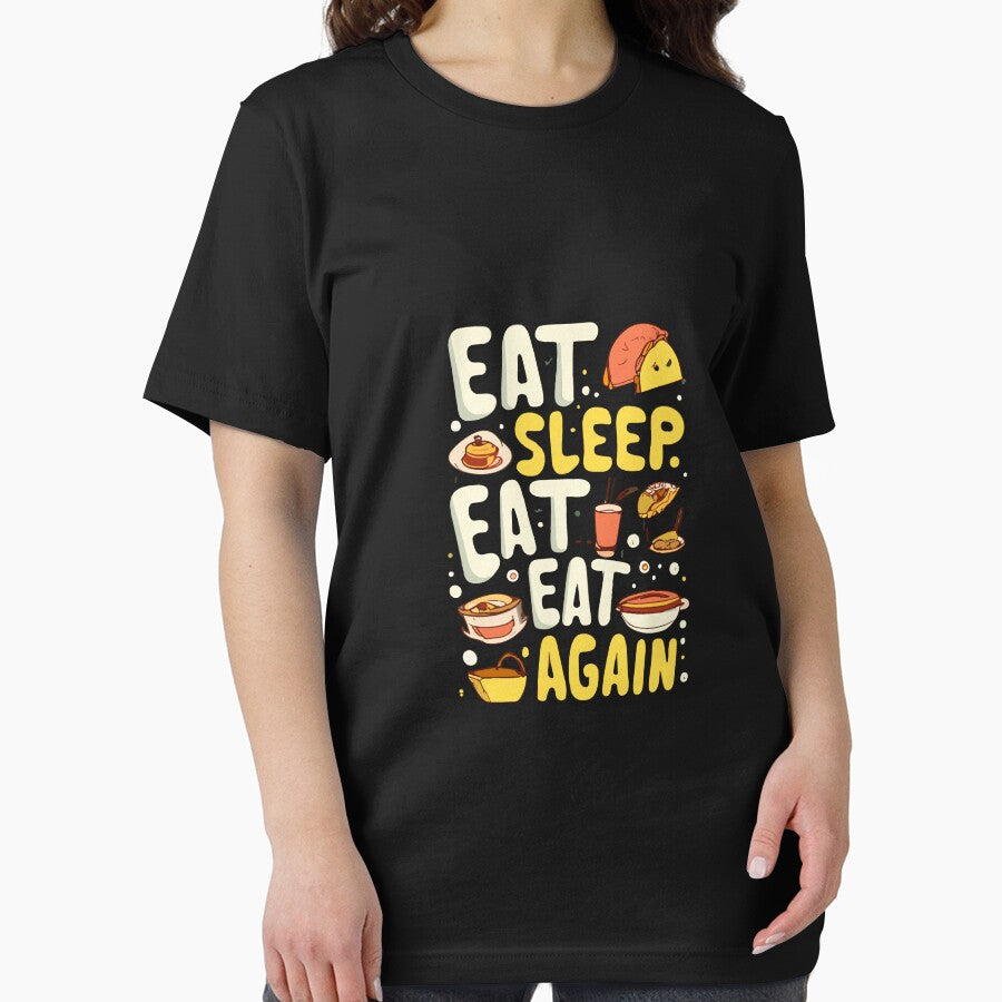 Eat Sleep Eat Again Artwork by Collision19