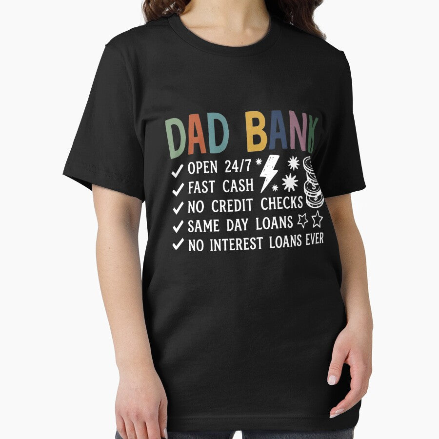Funny Dad Bank Dad Joke Father's Day by Grace-Cop