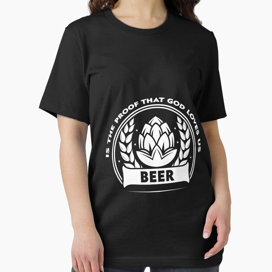 Beer the proof that god loves us - Funny beer saying. by tillhunter