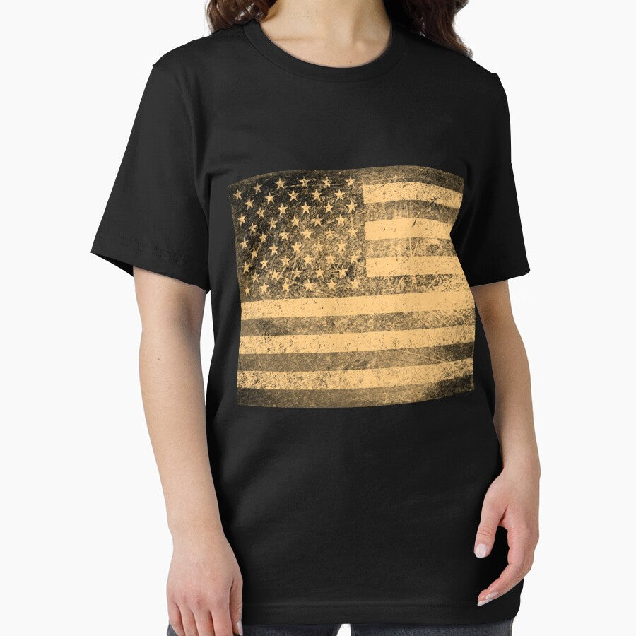 Old American Flag Grunge by enhan