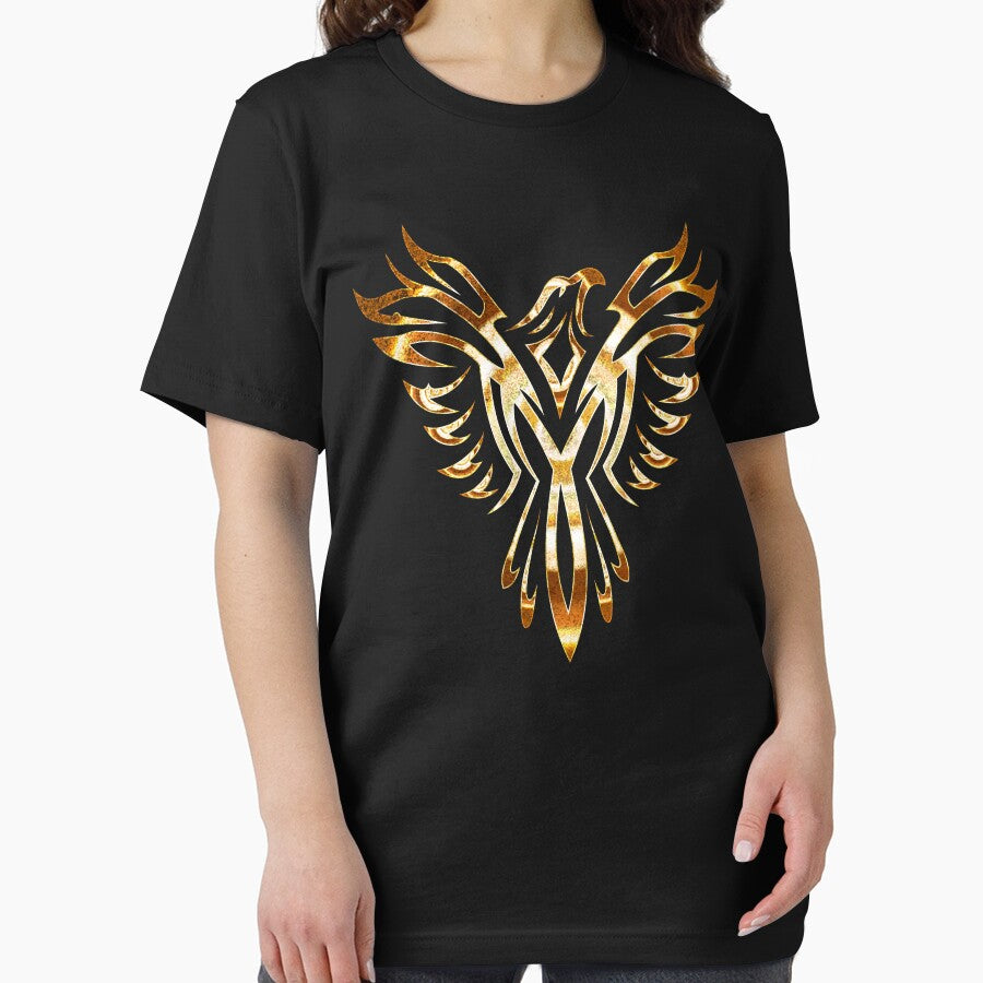 Gold Rising Phoenix by Rich Summers Art