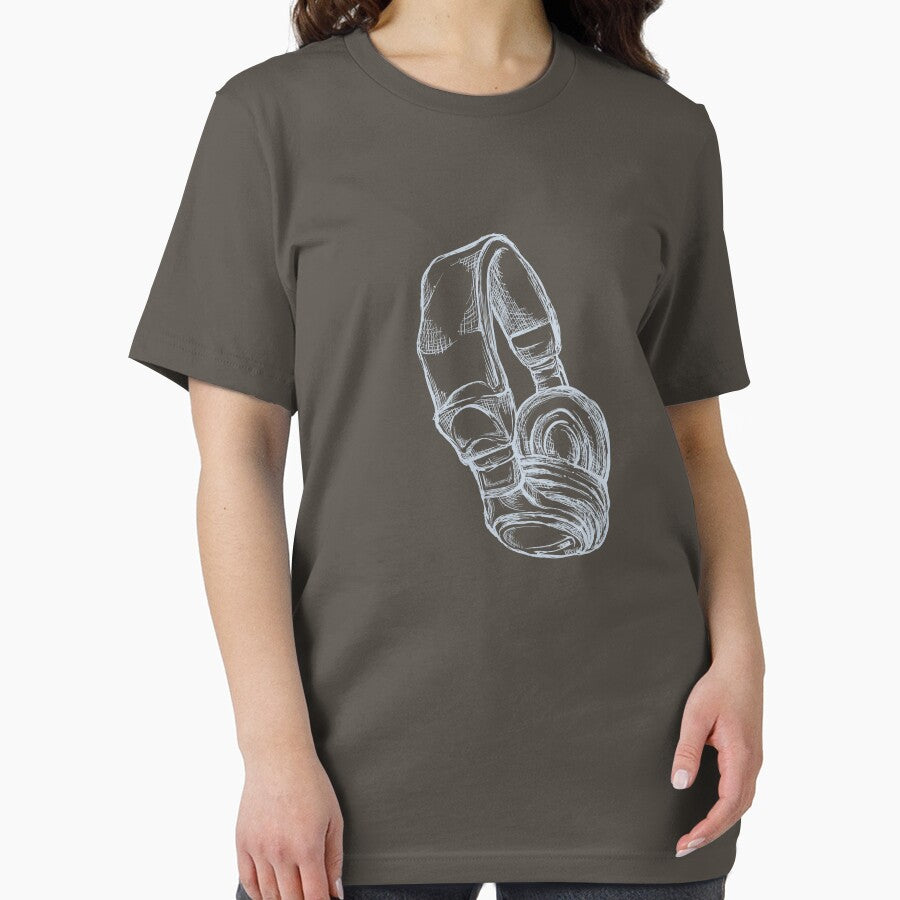 Headphone t-shirt by Vetoryal