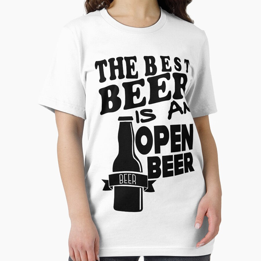 The best beer is an open beer - Funny beer saying. by tillhunter