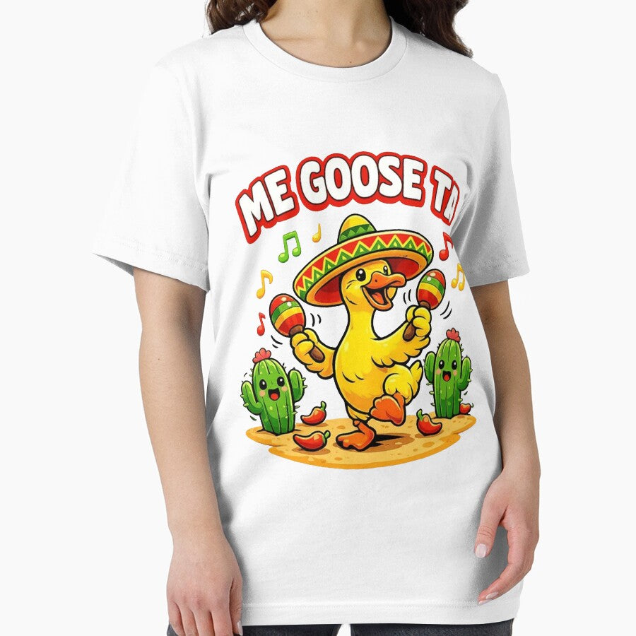 Me Goose Ta Funny Spanish Goose Pun Mexican by sawczy-shop