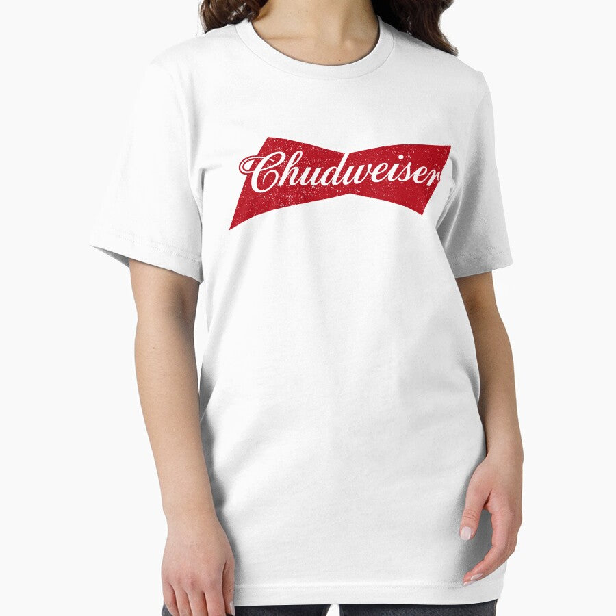Vintage Chudweiser Logo Parody Beer Lover Retro Graphic by jinajinawoodood