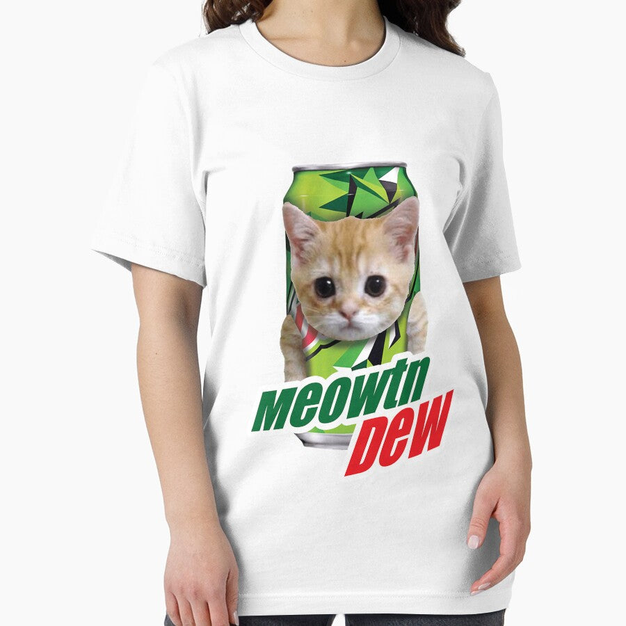 Meowtain Dew Shirt by BirdieErdman