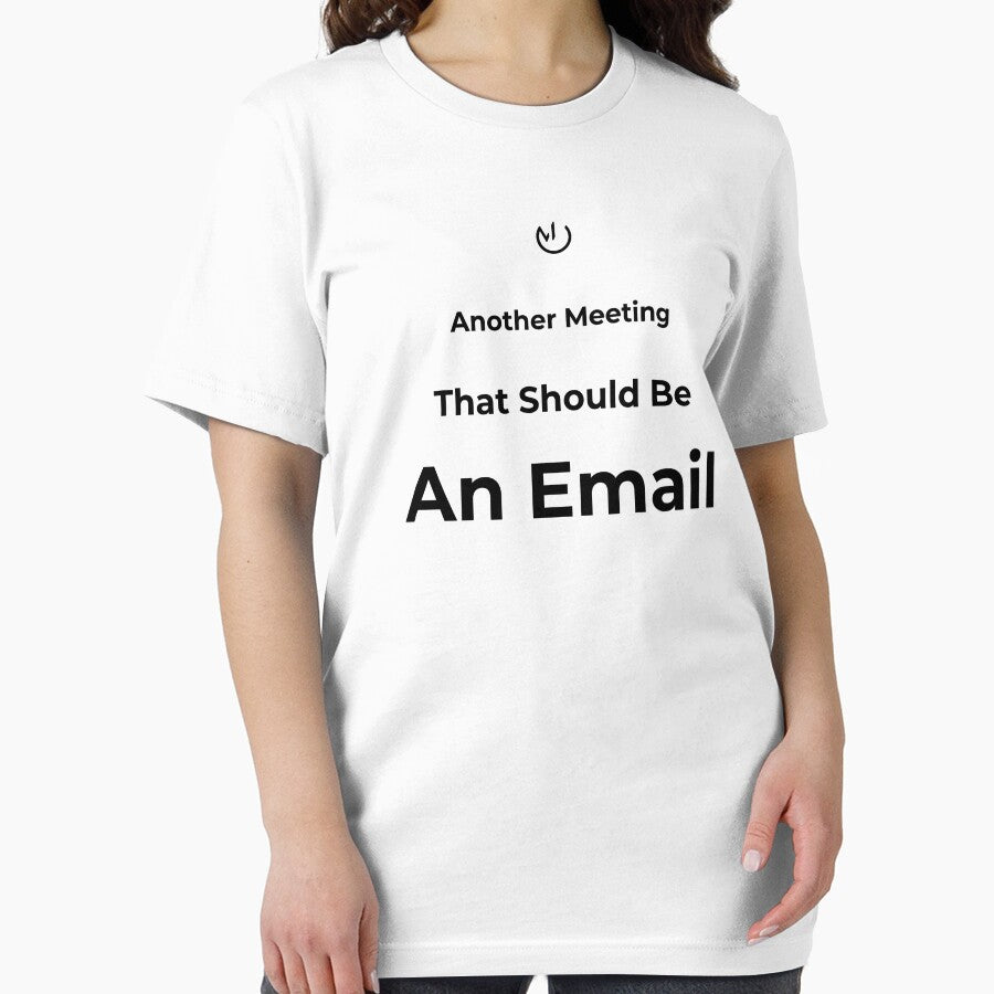 Another Meeting That Should Be An Email – Funny Office Humor Minimalist Design by mostly_offline