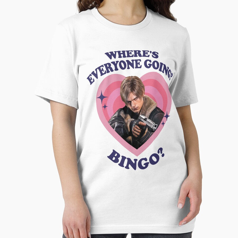 Leon Kennedy Where's Everyone Going Bingo by madebycoolsouls