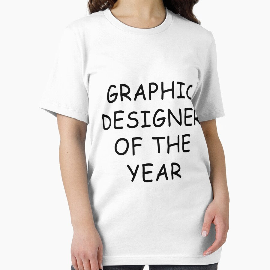 Graphic Designer Of The Year T-Shirt by Yipptee Shirts
