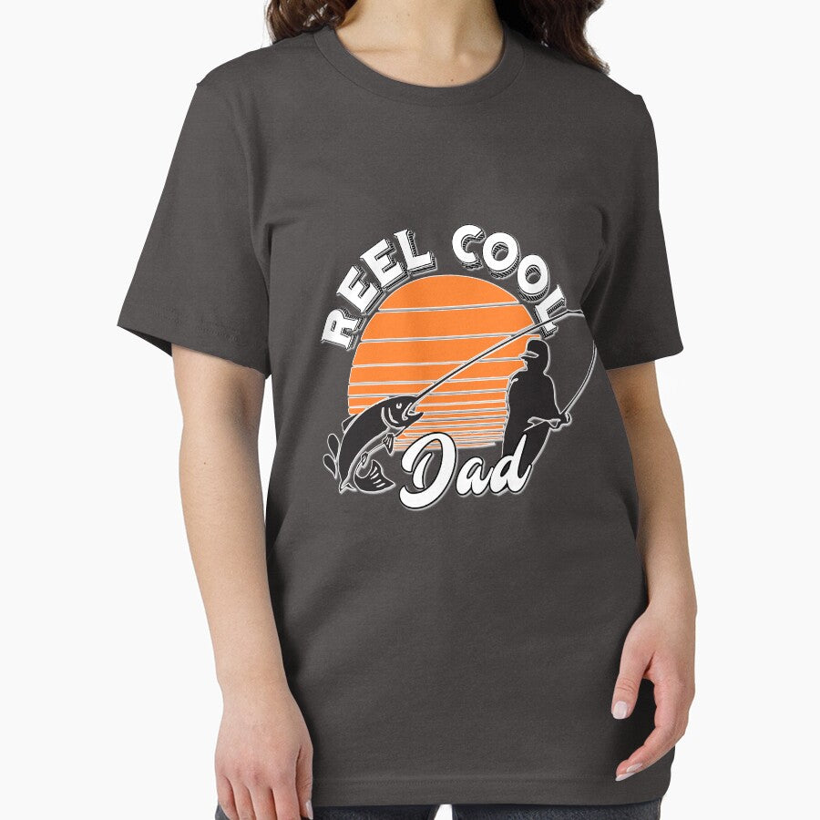 Reel Cool Dad - Real  Funny Fishing Pun by Studio  128