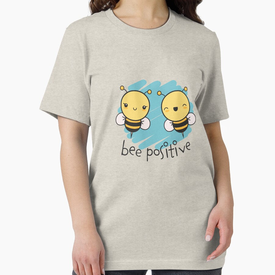 Bee Positive Cute Kawaii Cartoon Bees by BobJolley