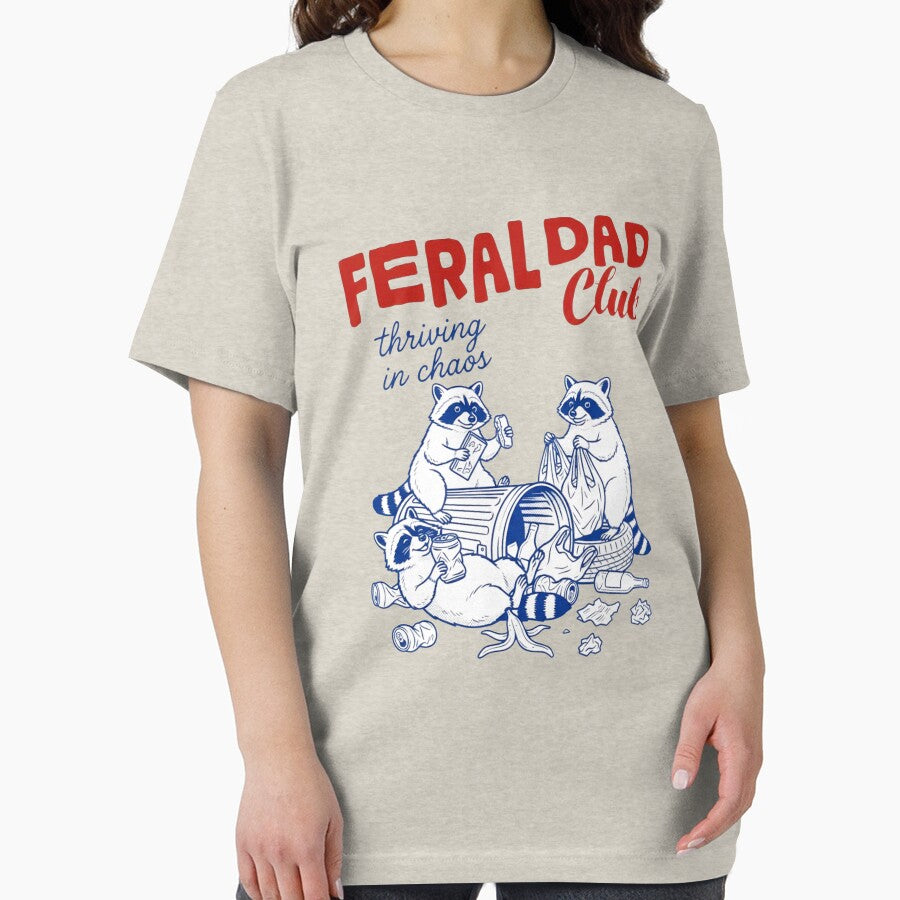Funny Dad, Feral Dad Club, Raccoon Dad, Fathers Day, Dad Birthday by toongstudio