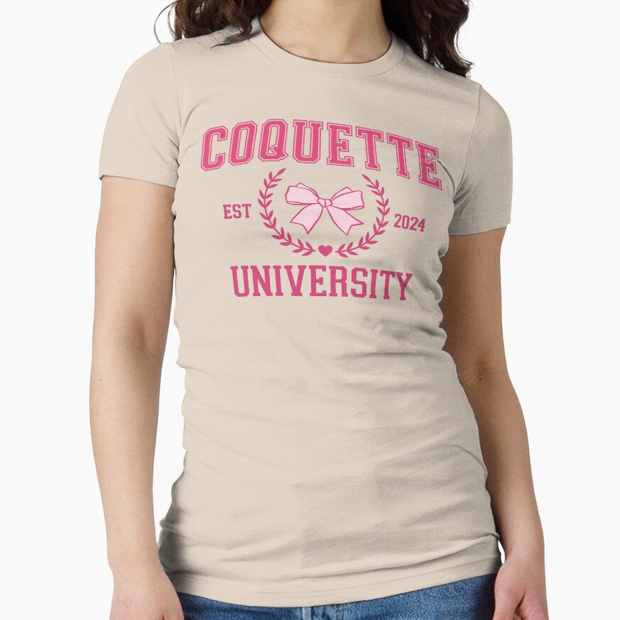 Coquette University Coquette Bow Trendy Aesthetic by TammyWilsoni