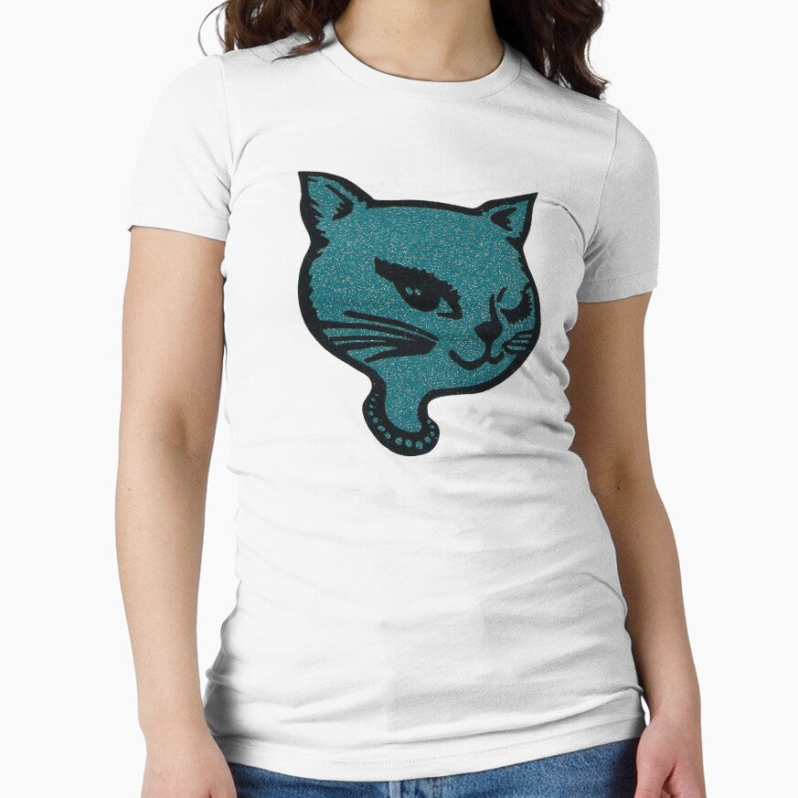 Blue Winking Cat by MohrCreations