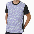 Pastel goth lilac green bats by GriffyPrints