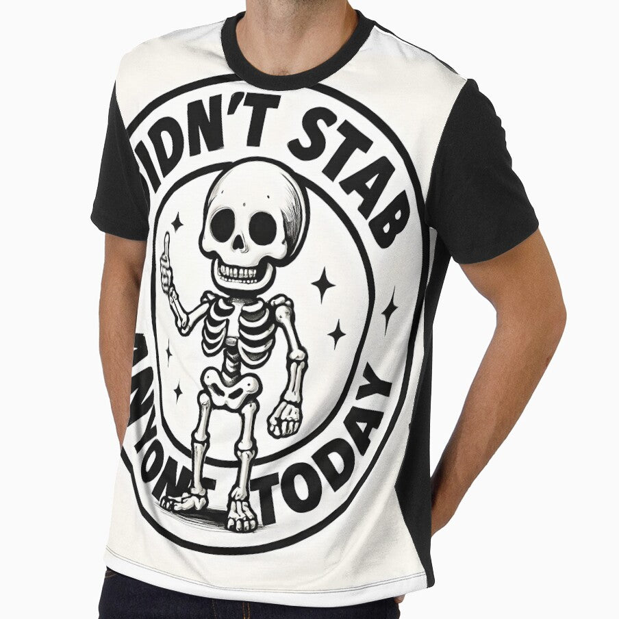 Didn't stab anyone today - Skellington by asleepnfalling