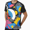 Colorful 90s pattern by FrostyFrisby