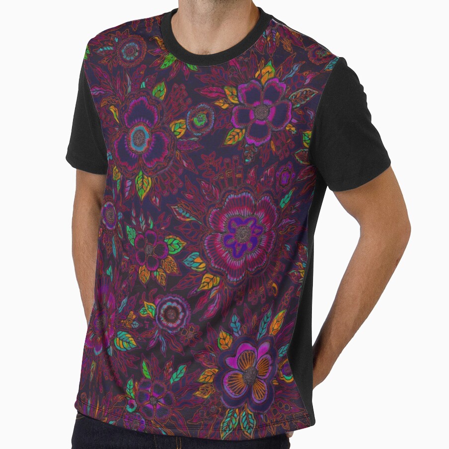 Midnight Garden | Dark Floral | Hestia Collection by Bloom Theory