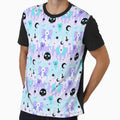 pastel goth blue skull yami kawaii goth by Kink Collective