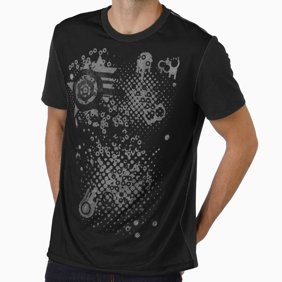 Retro Dots and Circles Halftone by Denis Marsili