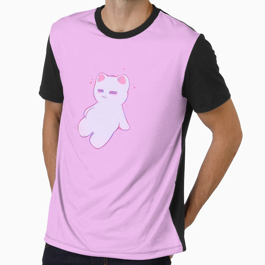 Lazy Little Catto (Pink) by sillycattos