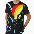 Rainbow Dash Black by finaldragonx