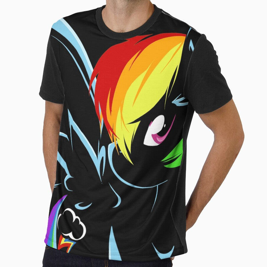 Rainbow Dash Black by finaldragonx