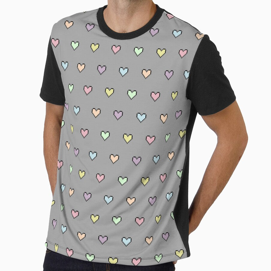 Pixel Pastel Hearts by Fried-Knight