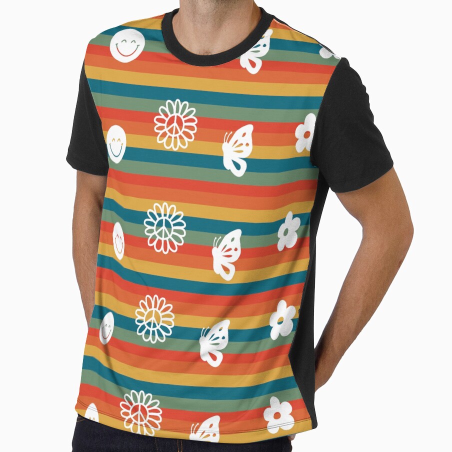 Stay Groovy - colorful hippie by Vanessa Priest