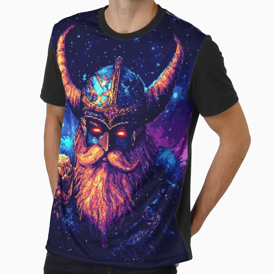 Viking Pixel Art by Kaos-Bit