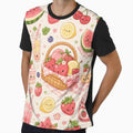 Kawaii Fruit Seamless Pattern | Cute Summer Food Aesthetic by Aramdesing