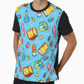 Kawaii School Pattern, Kawaii School Seamless Pattern, School Pattern Design by graphic-genie