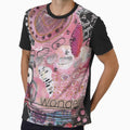 Grungy collage in pink, black and white by EmbellishEmy
