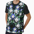 Whimsigothic Blue Skull Flower Garden by Gemma Compton