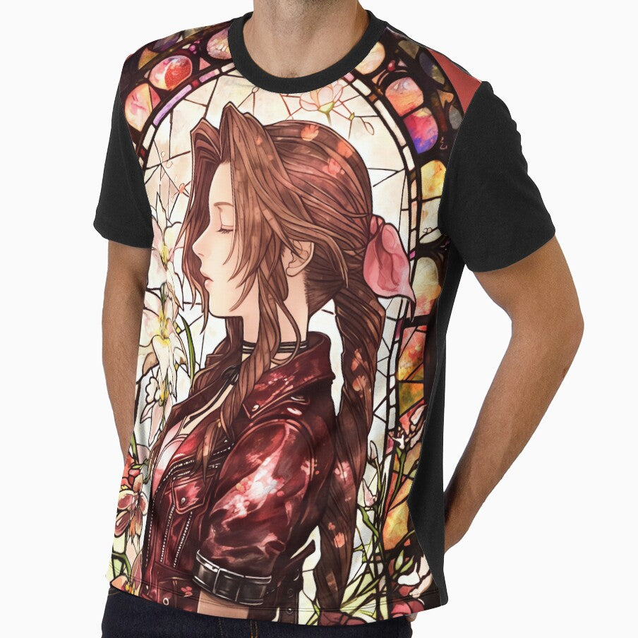 Stained Glass Aerith by SchellStation