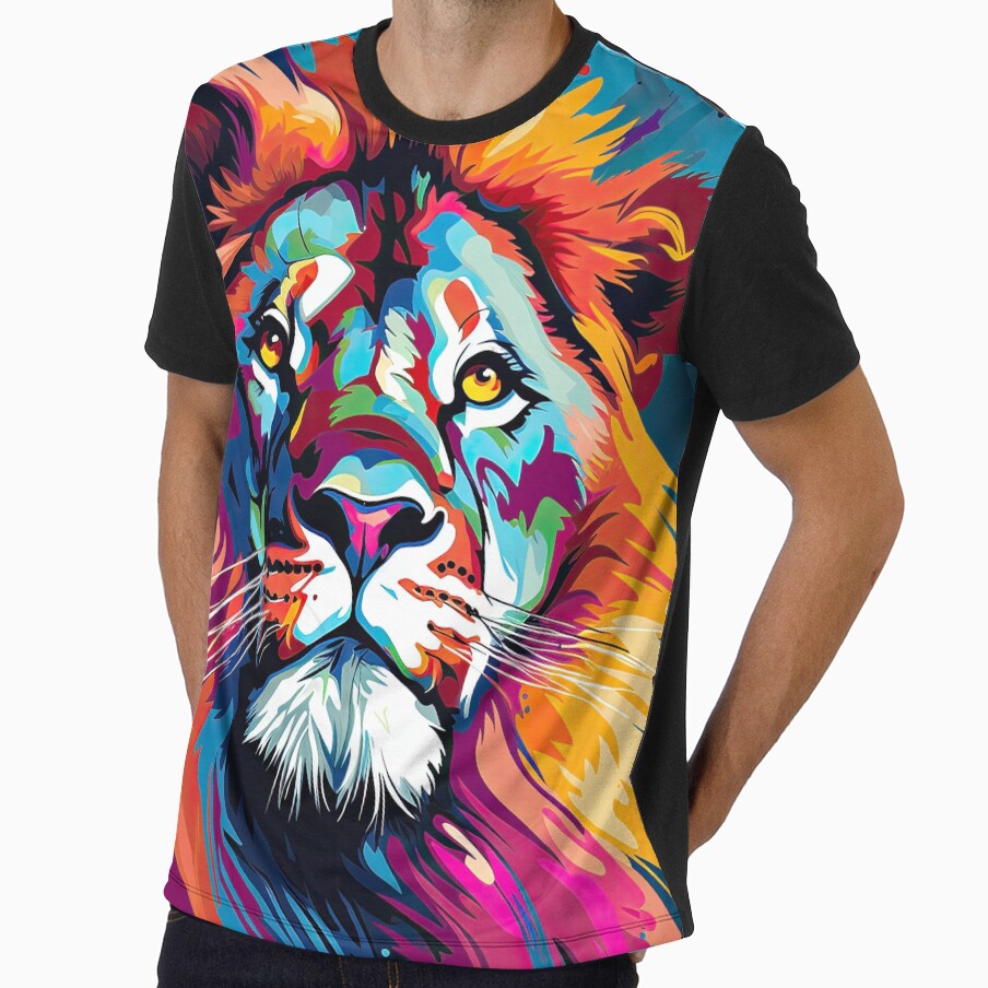Pop art lion by ArtHouseNiklas
