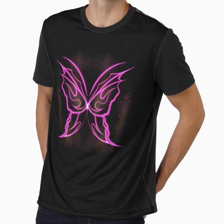 Cyber Butterfly in pink by SillyGyaru