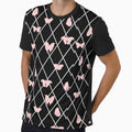 Pink and Black Lattice Butterflies by BoneArtPetite