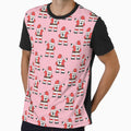 santa dabbing - pink by littlearrow