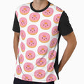 Pink smiley donut by Roisin678