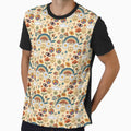 Hippie seventies colorful design by Maussa Ivimas
