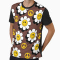Groovy Smiley Face Daisy by Maussa Ivimas