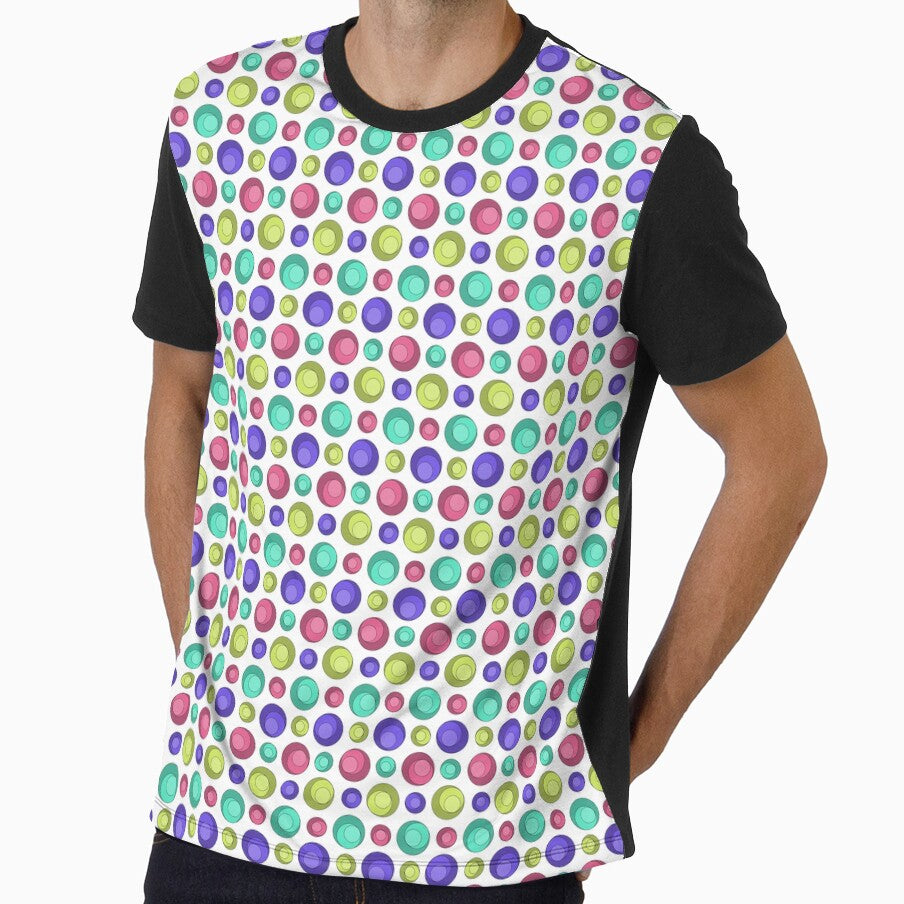 Vibrant Concentric Vibes - Pop by HorsesLargesse