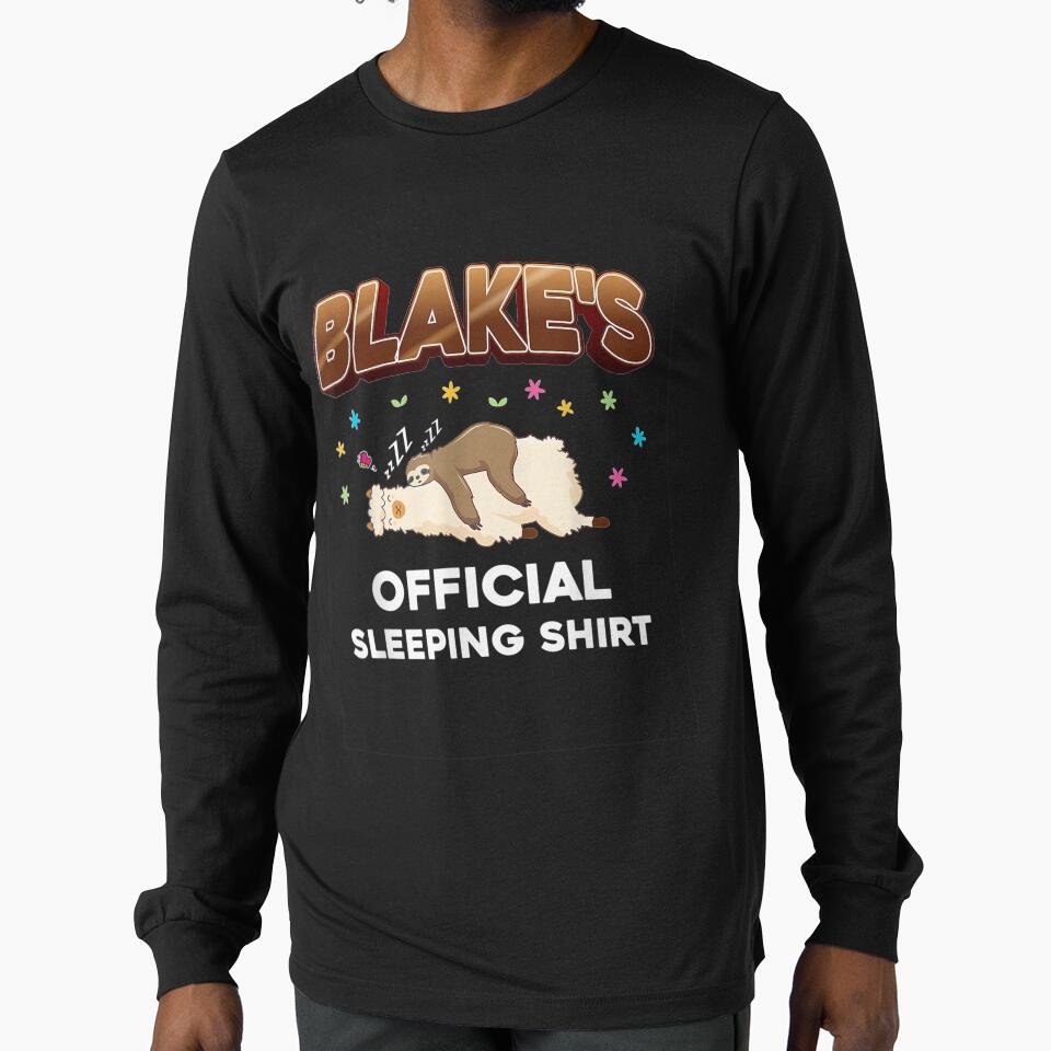 Blake Night Sleeping Sleep Napping Name by beatabea