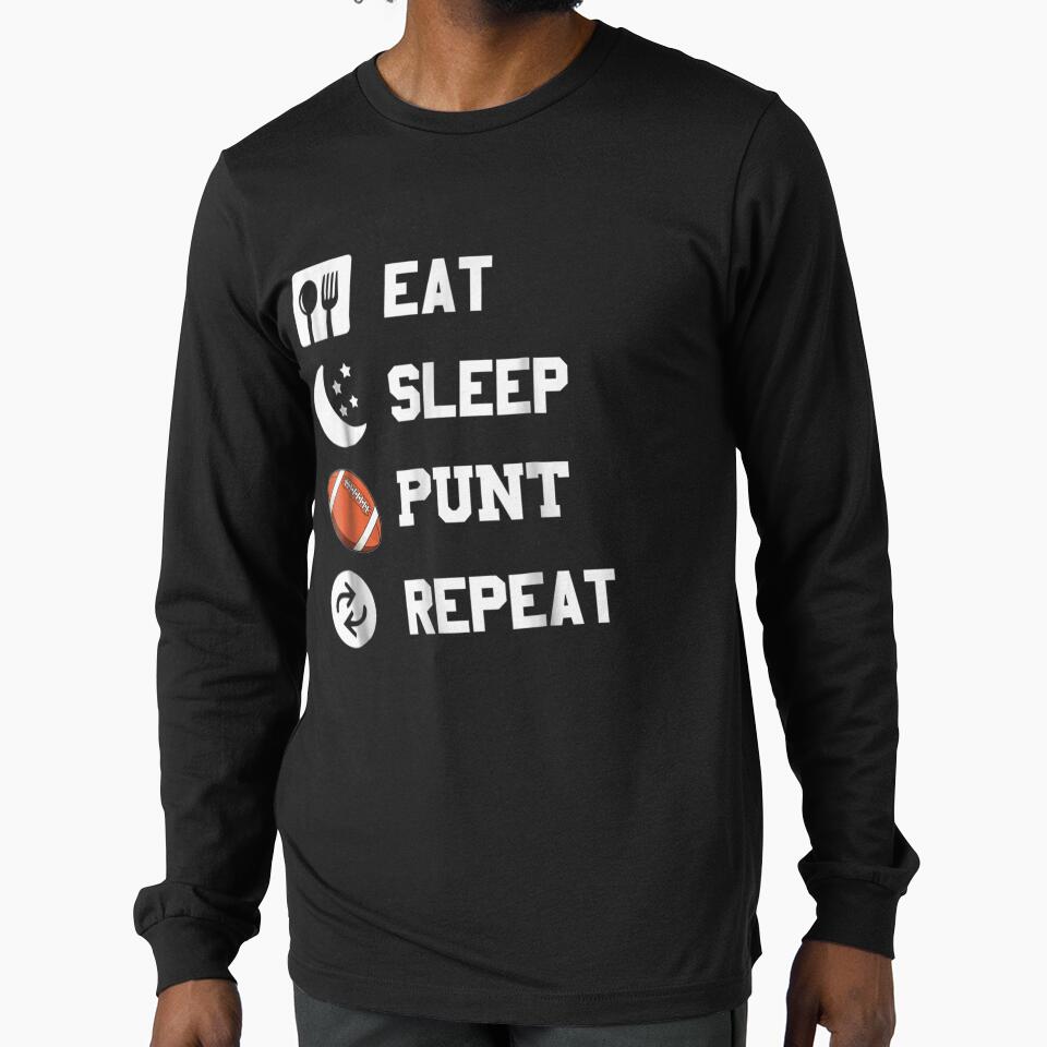 Eat Sleep Punt Repeat Player by lucretia155