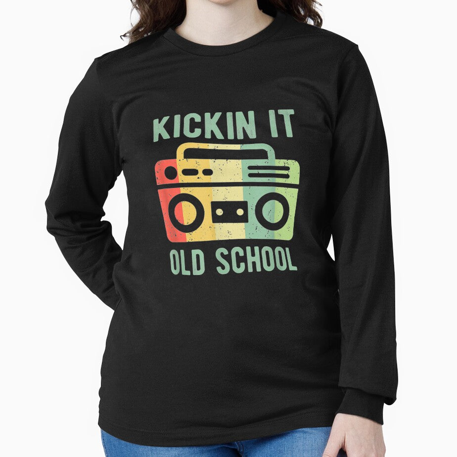 Kickin It Old School 80s 90s Boombox Retro Music by nancyholly